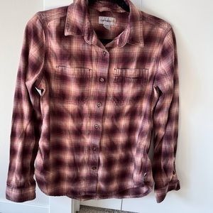 Carhartt size S flannel plaid cotton